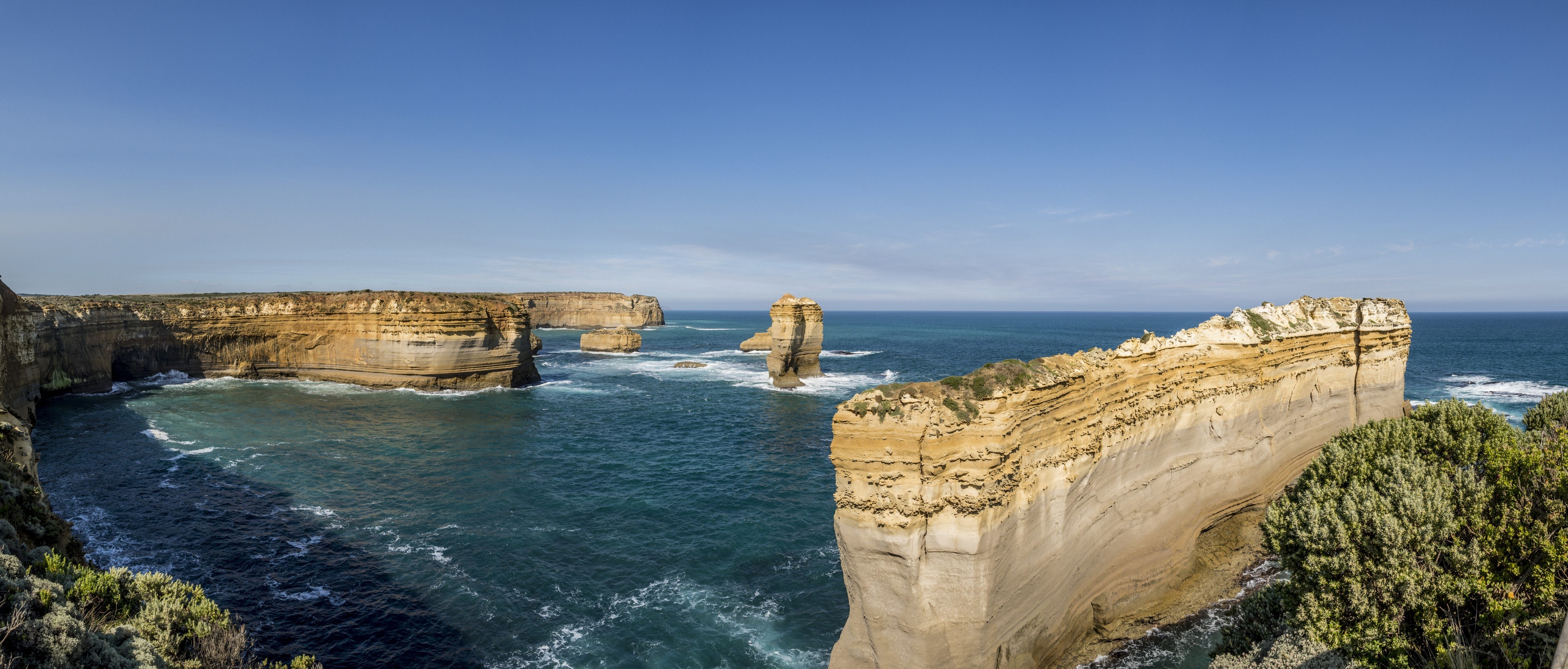 The lesser-known rock stack, The Razorback