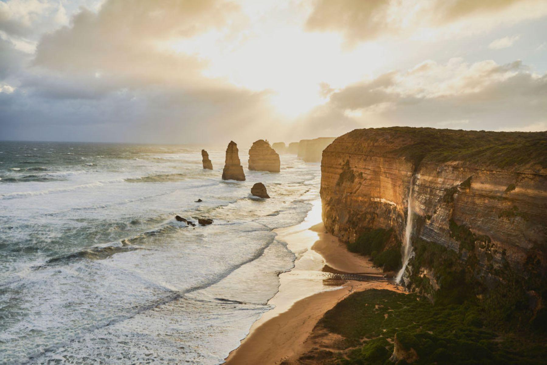 Catch the Twelve Apostles at sunset
