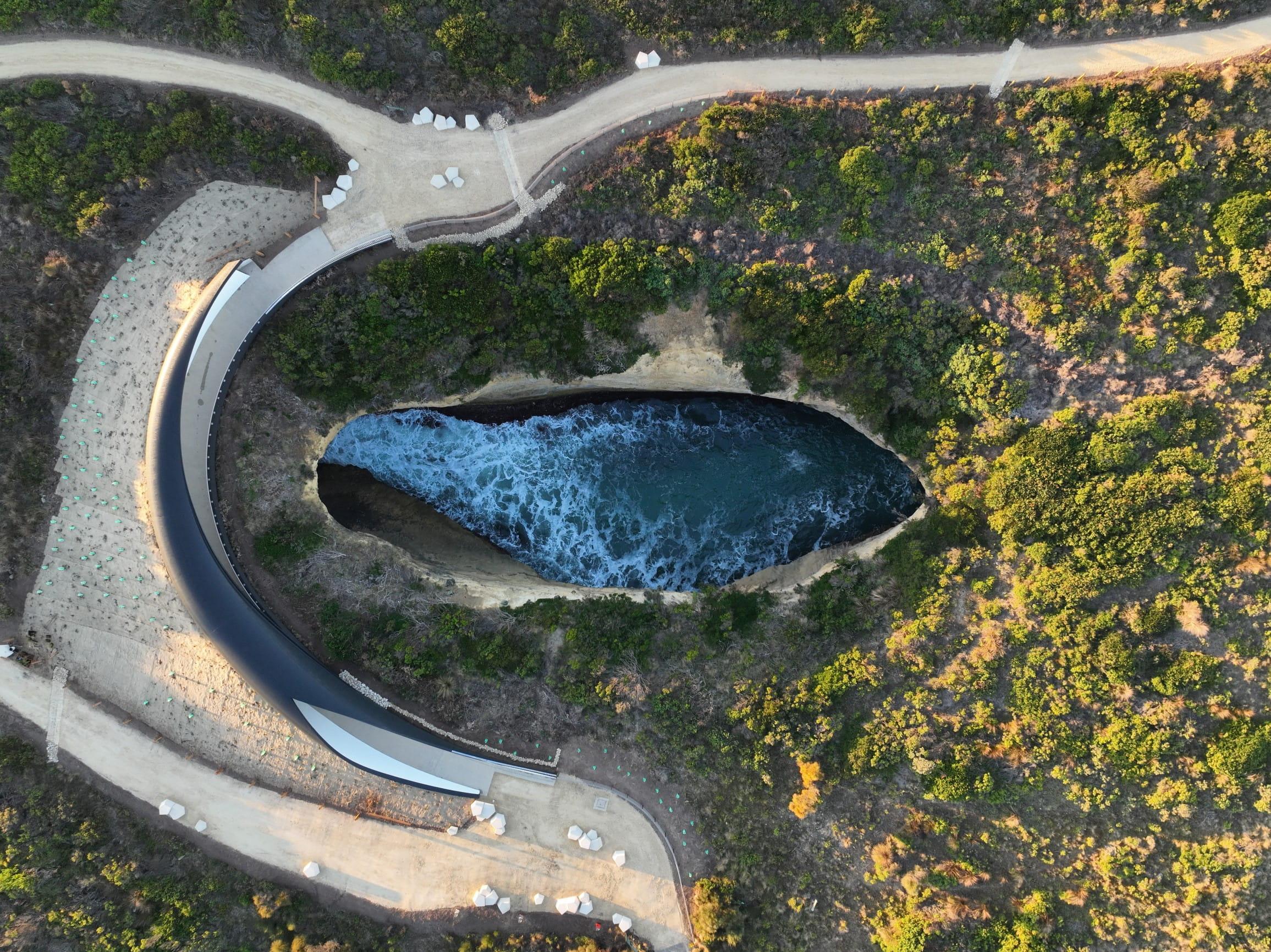 Check out the new Loch Ard Gorge Blowhole lookout for yourself