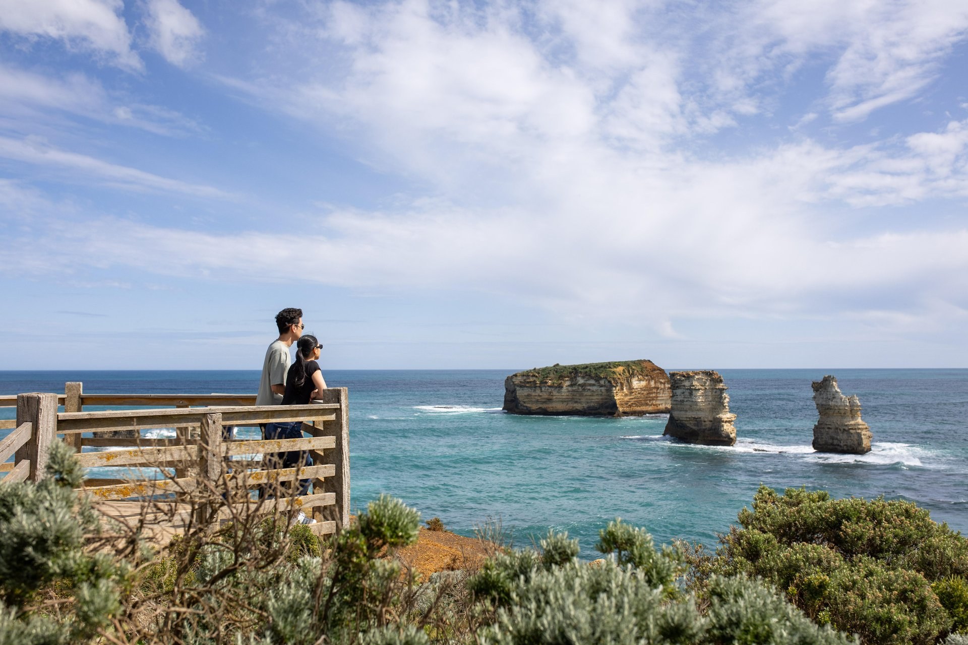 The impressive Bay of Islands, Great Ocean Road