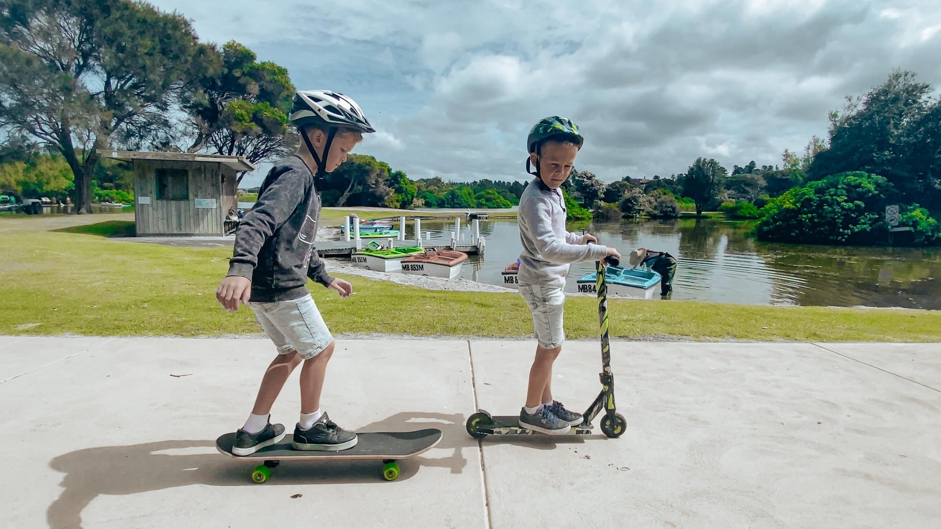 Have fun at Lake Pertobe Adventure Playground, Warrnambool