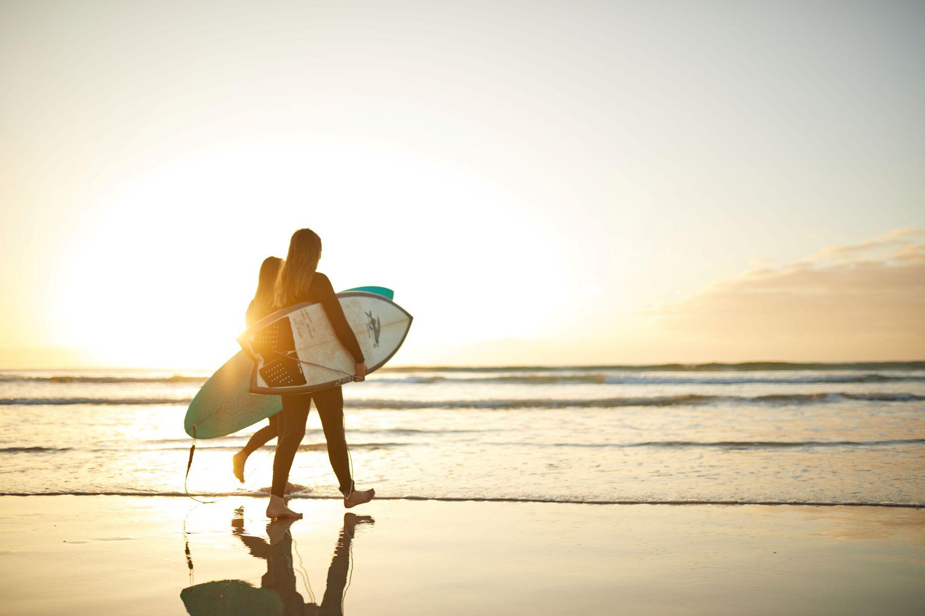 Enjoy quieter beaches in Autumn