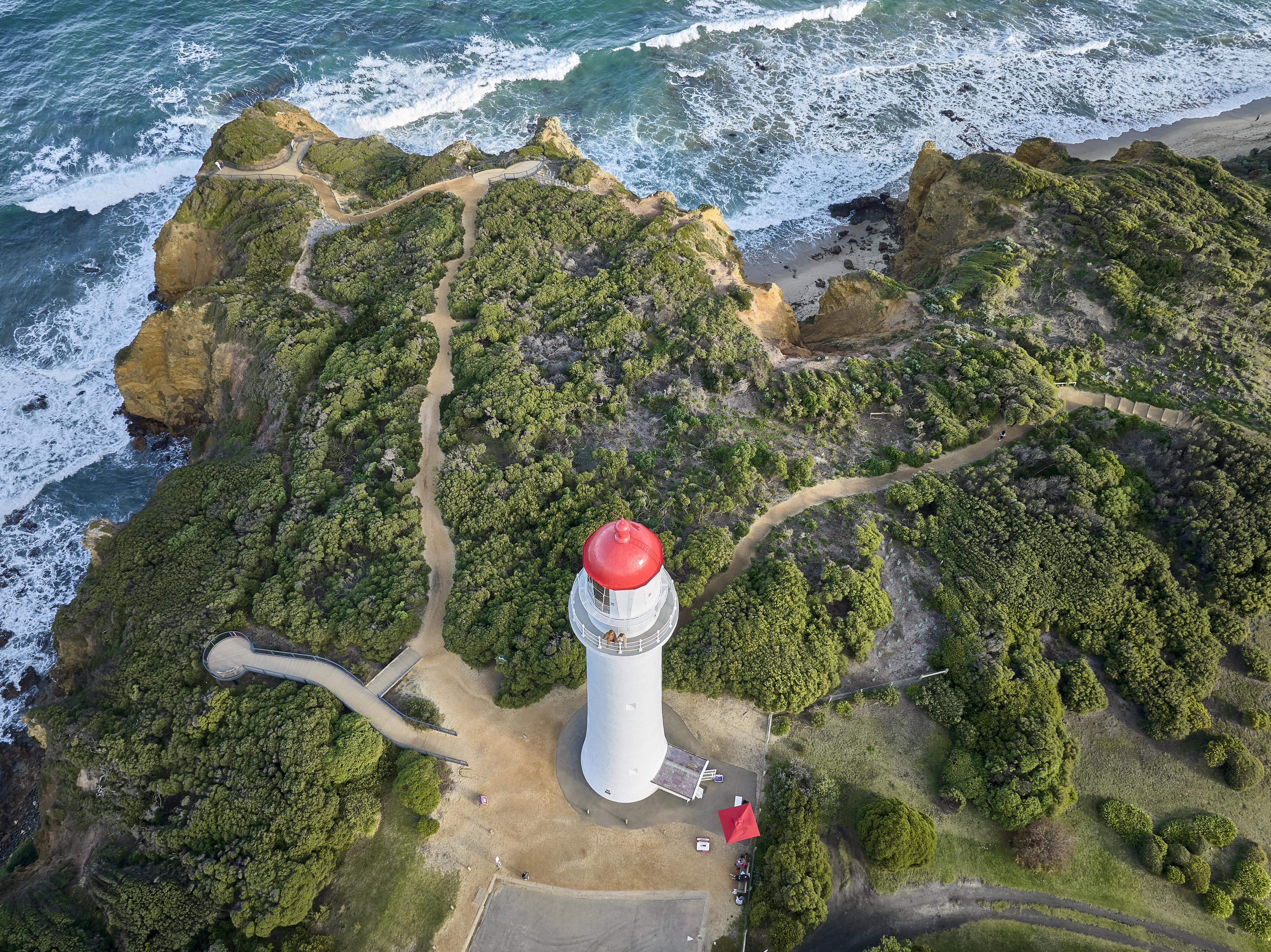 Go 'round the twist' at Split Point Lighthouse, Aireys Inlet
