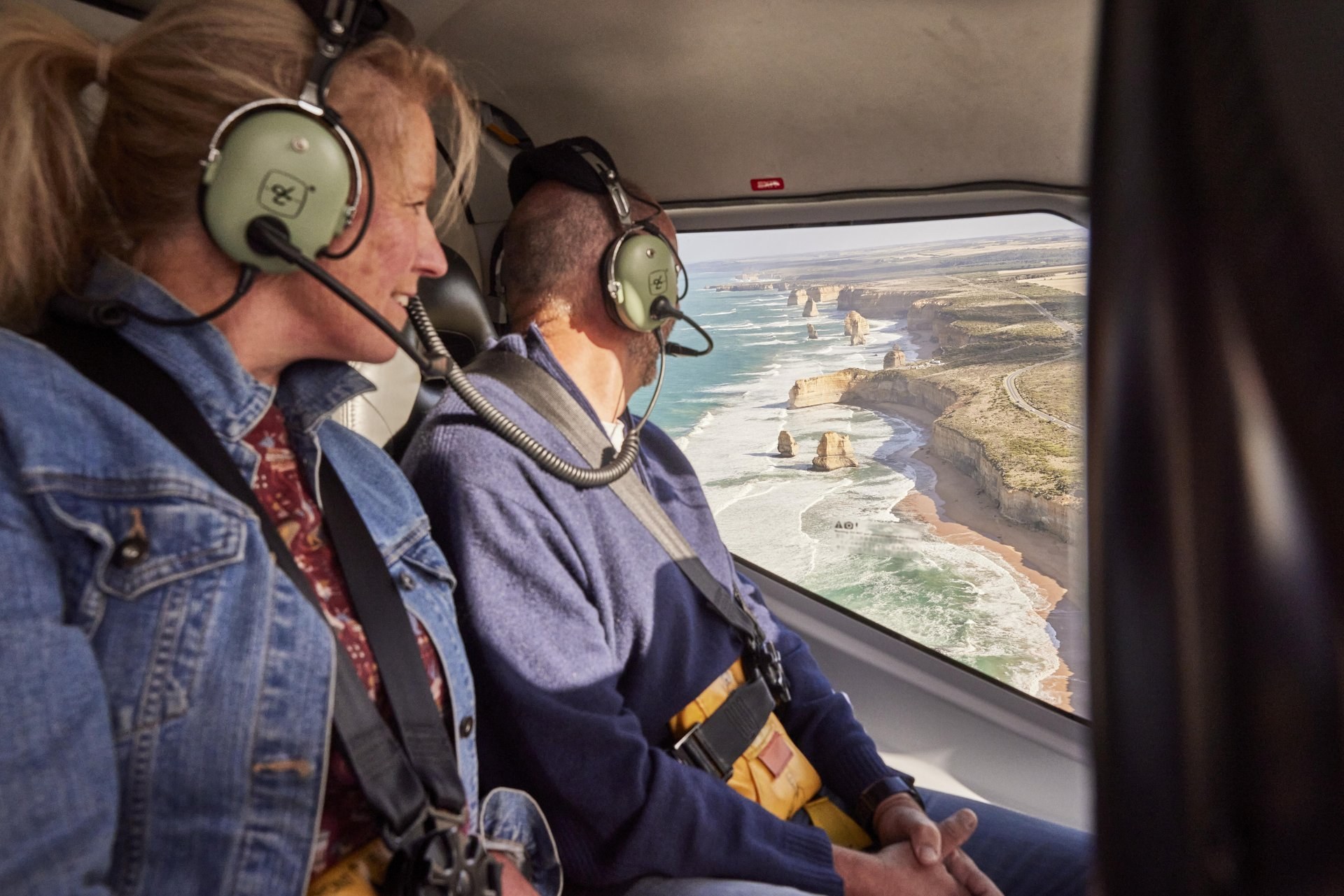 Enjoy a bird's eye perspective of the Twelve Apostles