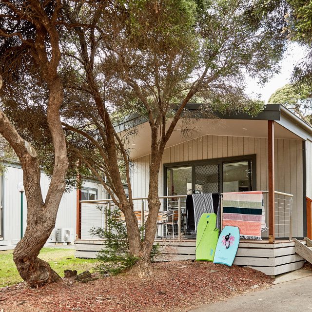 Stay in a cabin at Anglesea