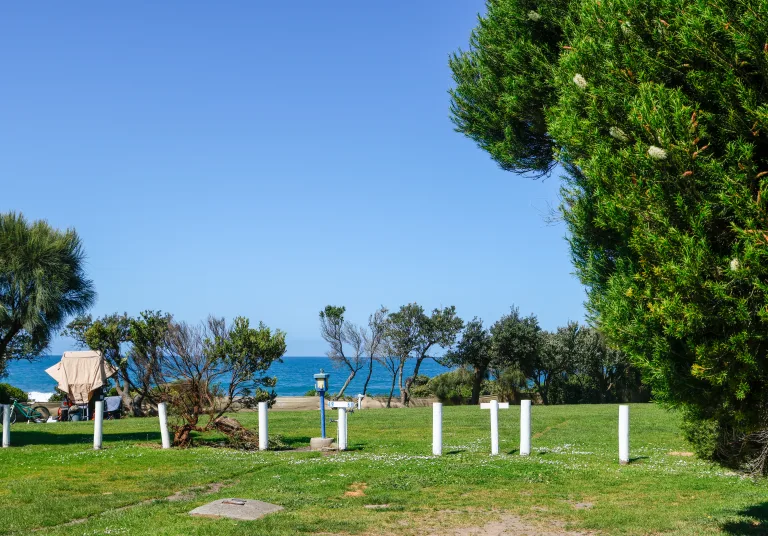 Powered sites, Marengo family Caravan Park, Great Ocean Road