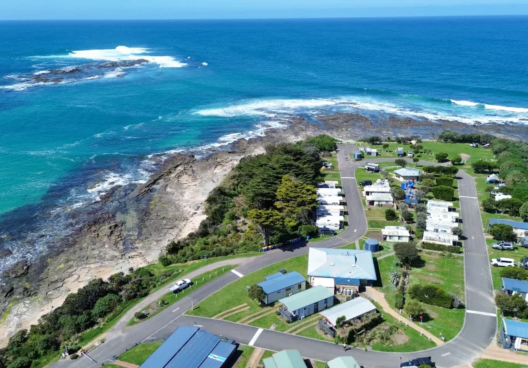 Marengo camping, Marengo family Caravan Park, Great Ocean Road