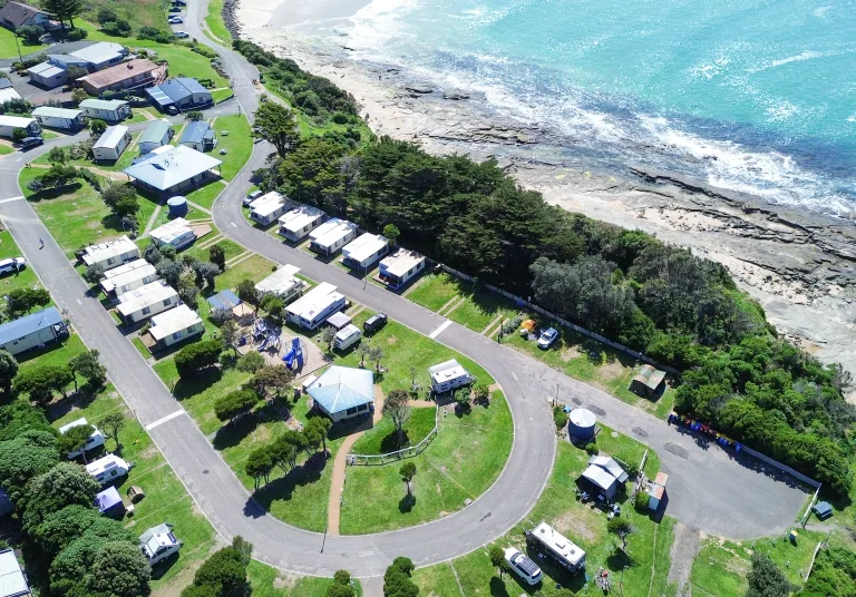 Marengo camping, Marengo family Caravan Park, Great Ocean Road
