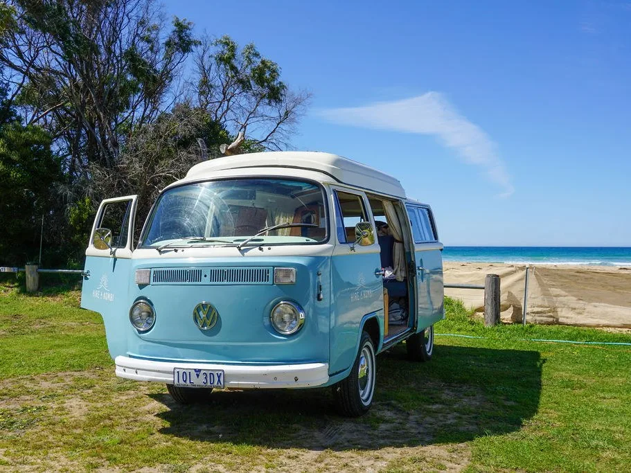 Kombi Wye River Beachfront Campground Great Ocean Road Parks